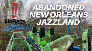 EXPLORING ABANDONED SIX FLAGS NEW ORLEANS SOLO [upl. by Hamon565]