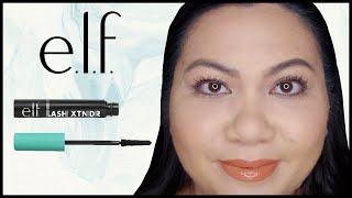 elf Lash XTNDR Tubing Mascara Review BEFORE You Buy  Lengthening Mascara For Straight Lashes [upl. by Refinne]