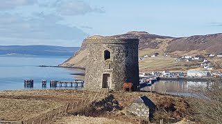 UNIQUE UIG TOWER AND BAY Also known as Captain Frasers Folly found on Skye Scotland 2032018 [upl. by Cecil607]