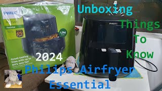 Philips Essential XL Airfryer 62L Unboxing [upl. by Daph]