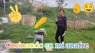 🛑Ricos elotes asados 🤤 crecieron plantas de aguacates en el chile manzano 😱 [upl. by Atteynod]