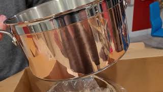 unboxing Hestan CopperBond cookware [upl. by Jelene489]