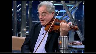 Itzhak Perlman play Paganini Caprice 24 ao vivo no programa do Jô Soares [upl. by Tillfourd542]