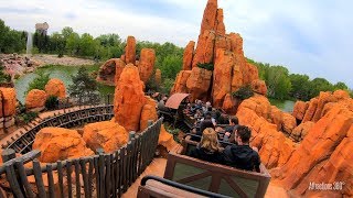 Paris  Big Thunder Mountain Coaster Ride  Disneyland Paris [upl. by Pennington570]