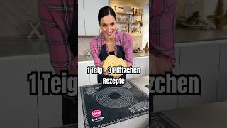 1 Teig  3 Plätzchen Rezepte backen plätzchen weihnachten [upl. by Ttenneb]