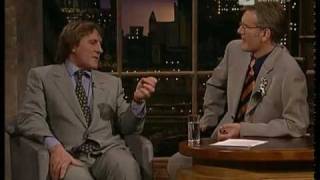 Gerard Depardieu bei Harald Schmidt Show  19960416  Part I [upl. by Acysej]