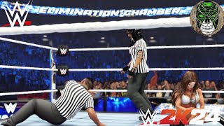 WWE Divs Championship WWE2K23 Referee Chaos [upl. by Martie]