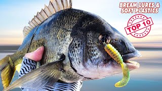 TOP 10 BREAM Lures Soft Plastics amp Techniques [upl. by Oirogerg]