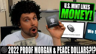 2022 PROOF Morgan and Peace Silver Dollars [upl. by Ymac396]