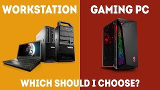 Workstation vs Gaming PC  Which Should I Choose Simple Guide [upl. by Anna]