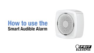 How to Use the Audible Alarm with Your Smart Products [upl. by Asiled]