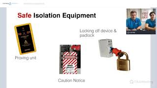 Webinar Scolmore Group Safe isolation explained [upl. by Mendoza]