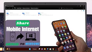 How to Share Internet From Android Phone to Windows via USB Tethering [upl. by Ronda104]