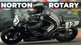 NORTON RCW588 ROTARY ONBOARD RAW SOUND Robert Dunlop [upl. by Eagle827]