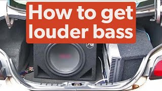 How to position your subwoofer for loud bass  Crutchfield video [upl. by Mehta]