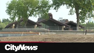 Officials say construction on schedule at Edmontons Hawrelak Park [upl. by Arvie767]