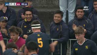 Secondary Schools Rugby Auckland Grammar v Kings College Full Game 2021 [upl. by Wixted535]