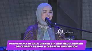 Putri Ariani  Performance in GALA DINNER 8th ABU MEDIA SUMMIT ON CLIMATE ACTION 2024 [upl. by Elwee165]