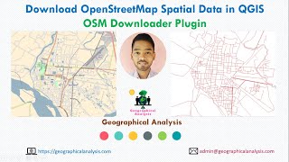 Download OpenStreetMap Spatial Data using QGIS OSM Downloader  Create Shapefile [upl. by Silvers955]