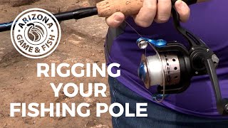 Rigging Your Fishing Pole [upl. by Aicila]