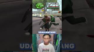 Bantai polisi tapi bawa banyak geng GTA SA shorts [upl. by Nerej]