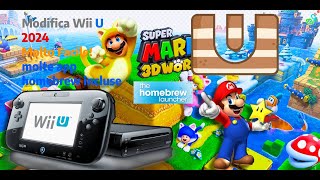 Modifica WII u 2024 Facilissimo 555 App homebrew base e aroma inclusi [upl. by Llemej]