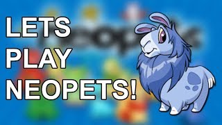 Lets Play Neopets Episode 1 Neopets 100 Playthrough [upl. by Eire]