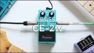 My All Time Favorite Pedal  Boss CE 2W Waza  Mono amp Stereo No Talking [upl. by Milburt]