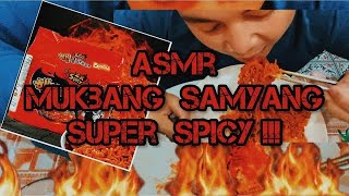 ASMR MUKBANG SPICY FIRE NOODLES CHALLENGE 2X Nuclear  ASMR MUKBANG 매운 불국수 챌린지 [upl. by Jerman]