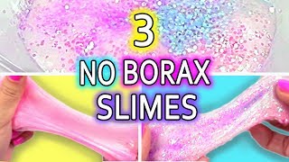 How to make SLIME WITHOUT BORAX 2 ingredients [upl. by Rehtul161]