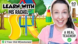 Toddler Learning Video with Ms Rachel  2 Year Old Milestones Speech amp Social Skills for Toddlers [upl. by Tonl]