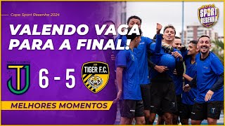 SEMIFINAL TAMO JUNTO X TIGER FC  MELHORES MOMENTOS 🔥 [upl. by Naitsabas]