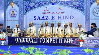 सरफ़रोशी की तमन्ना amp Bhardo Jholi meri ya Muhammad Qawwali by Parul University students  AIU [upl. by Oirifrop]