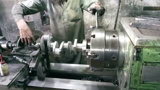 wonderful process of tractor engine main crank shaft tool and sizes [upl. by Sinaj805]