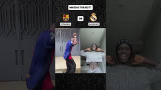 VISCA BARÇA Vs HALA MADRID Pt 27 shorts dance music halamadrid viscabarça laliga [upl. by Ayama]