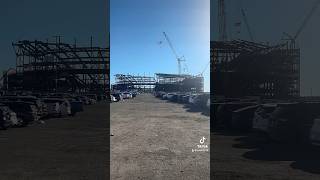 Highmark Stadium construction 🚧 foryou ytshorts footballshorts [upl. by Nima]