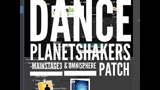 DANCE Planetshakers Mainstage 3  Omnisphere Patch Keyboard Lesson [upl. by Selmner]