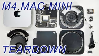 2024 M4 Mac Mini Teardown FULL  SSD Removable [upl. by Ollopa86]