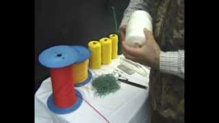 Net Making Tutorial Rabbit HuntingRabbit nets Ferreting Nets [upl. by Lowndes]