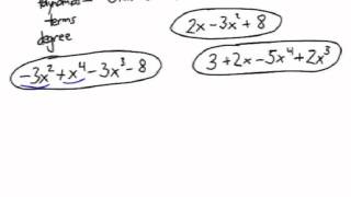 How to Find the Standard Form of a Polynomial [upl. by Eiral]