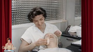 A Visit to a 1950s Beauty Salon Restored and Colorized [upl. by Schubert]