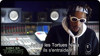 NINJA TURTLES  Wiz Khalifa sur la BO du film [upl. by Einniw648]