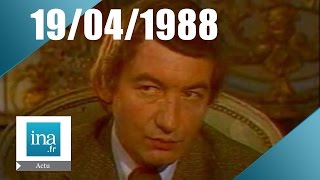 20h Antenne 2 du 19 avril 1988  Mort de Pierre Desproges  Archive INA [upl. by Wester]