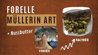 Forelle Müllerin Art mit PetersilienNussbutter [upl. by Rayham]