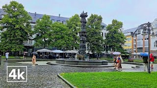 Walking in the Rain Rainy Day in Germany 🇩🇪 Heavy Rain in 🇩🇪 Koblenz and Rhein [upl. by Broeder125]