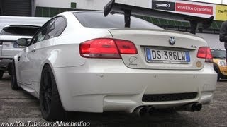 BMW M3 E92 Straight Pipes Exhaust INSANE Sound [upl. by Henleigh216]