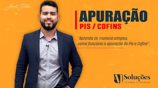 APRENDA DE MANEIRA SIMPLES Apuração do Pis e Cofins [upl. by Ambie]