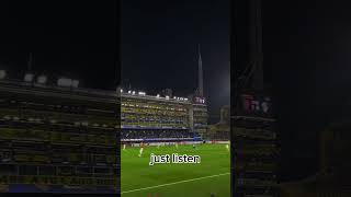 Just listen to Boca Juniors Fans🤩 [upl. by Anahsirk]