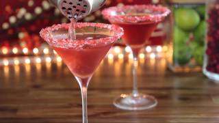 How to Make a Cranberry Martini  Holiday Drinks  Allrecipescom [upl. by Bradly]