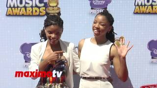 Chloe amp Halle Radio Disney Music Awards 2014 Red Carpet RDMA [upl. by Finella587]